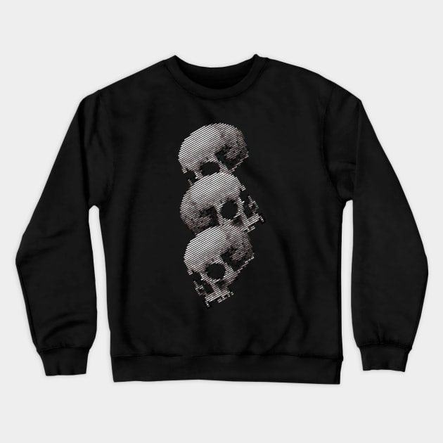 3 Skulls Crewneck Sweatshirt by NINE69